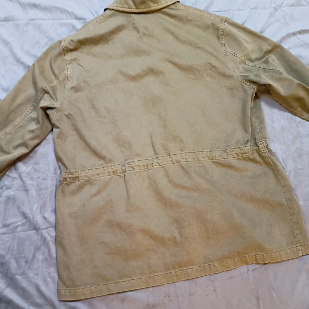 Lucky Brand Explorer Utility Cotton Twill Military Jacket - Picture 6 of 8